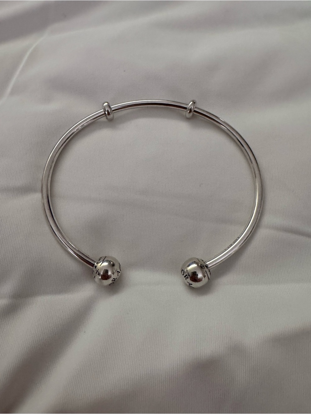 Pandora Open Bangle Size 4